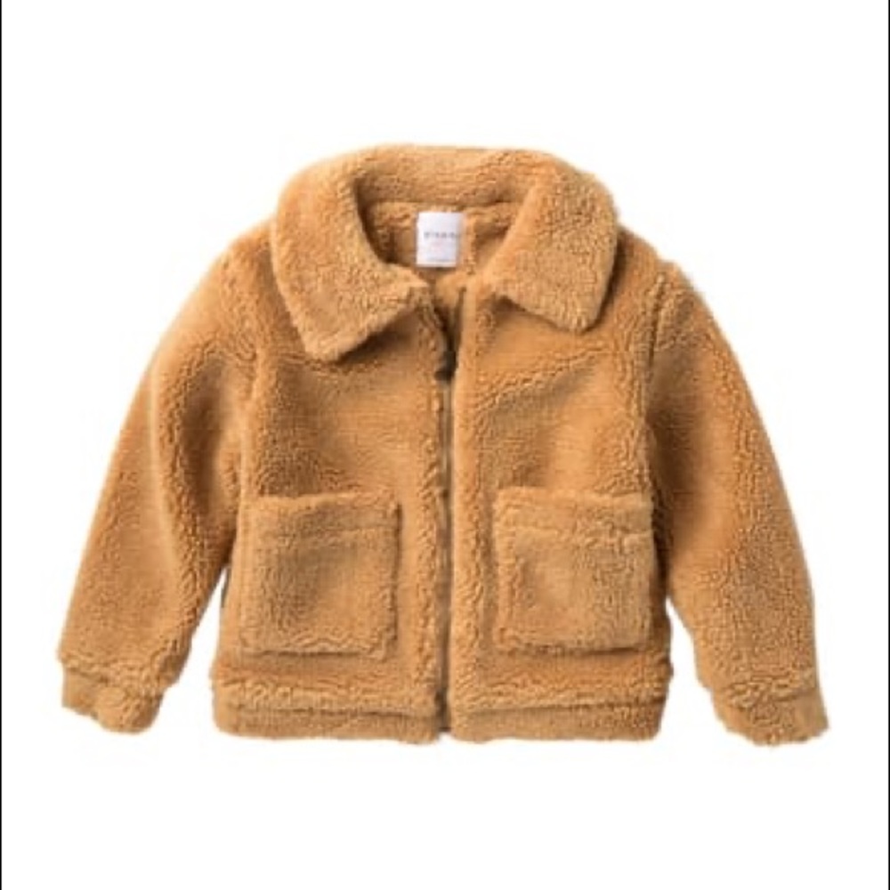 Elodie Wubby Faux Fur Full Zip Jacket Size XL Girl